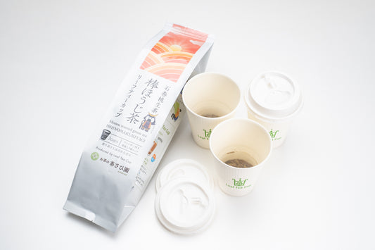 石巻桃生茶リーフティーカップ　棒ほうじ茶3個入り