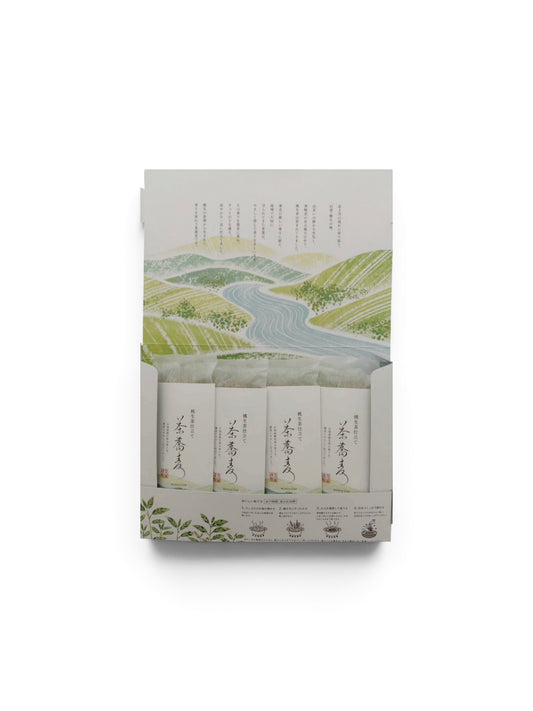 【期間限定】桃生茶蕎麦4袋入りギフトセット