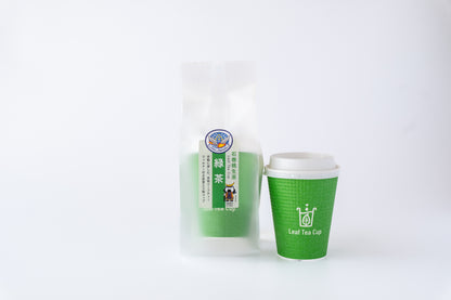 石巻桃生茶リーフティーカップ　緑茶(ブルーインパルスロゴマーク入り)
